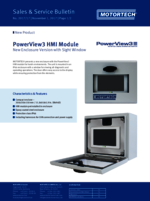 Sales & Service Bulletin Enclosure with Sight Window