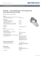 Technisches Datenblatt - 50 Series