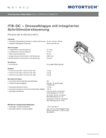 Technisches Datenblatt - 100 Series