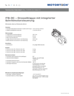 Technisches Datenblatt - 140 Series