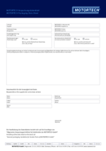 Verpackungsdatenblatt