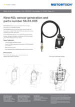 NOx Sensor - Generation and Design Change