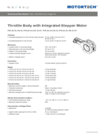 Technical Data Sheet - 140 Series