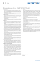 Software Licensing Terms