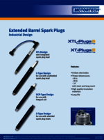 Sales Flyer Extended Barrel Spark Plugs