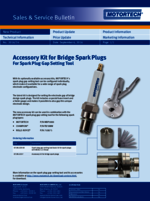 Sales & Service Bulletin Accessory Kit for Bridge Spark Plugs