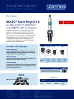 Sales & Service Bulletin GI3-4 Spark Plug