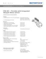 Technical Data Sheet - 200 Series
