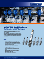 Sales Flyer Spark Plug B4321 for MAN Gas Engines