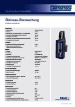 Technisches Datenblatt OLC