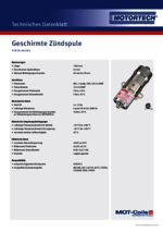 Technisches Datenblatt 95.09.054