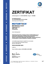 Zertifikat – ISO 9001:2015