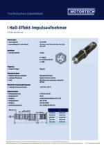 Technisches Datenblatt 66.60.002