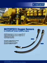 Sales Flyer Lambdasonde für CATERPILLAR® G3400/G3500-Gasmotoren