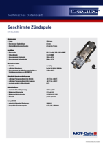 Technisches Datenblatt 95.09.053