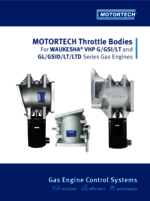 Sales Flyer Throttle Bodies for WAUKESHA VHP Series Gas Engines